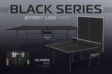 Стол теннисный Olympic с сеткой Black