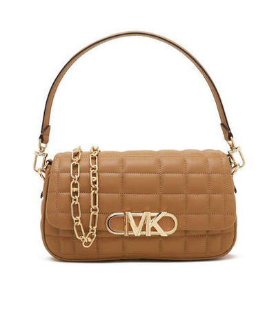 Кожаная сумка через плечо Parker Michael Kors - светло-коричневый(30S4G7PC2L)