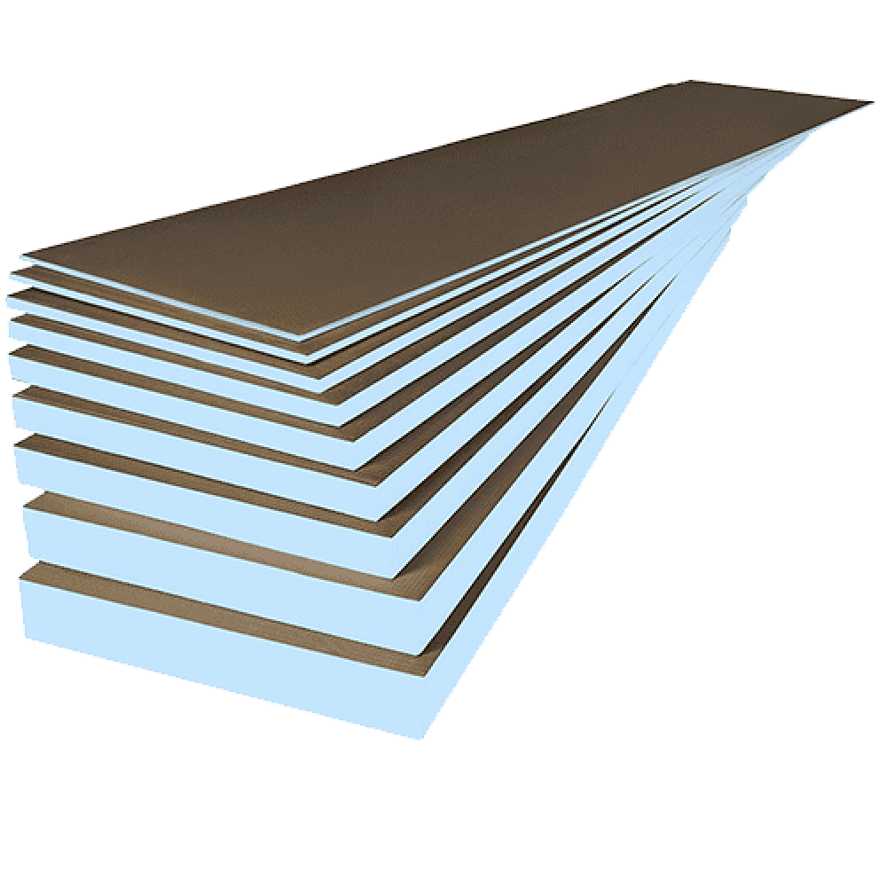 Панели “Делюкс” на основе экструдированного полистирола STYROFORM DOW ДЛ 60 XPS 1 стор.