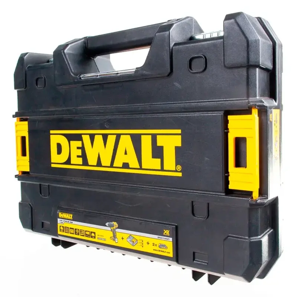 DeWalt DCD709S2T дрель-шуруповерт (2 x 1.5 Ач, ЗУ)