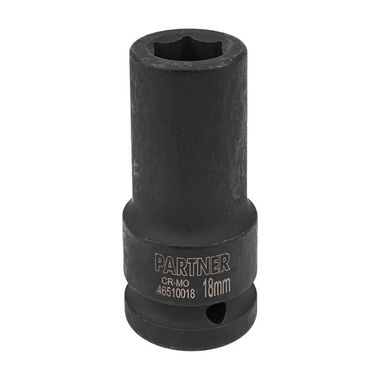 Головка ударная глубокая, 18мм (6гр) 3/4'' Partner PA-46510018