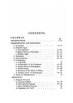 Egyptian Grammar. with Table of Signs, Bibliography, Exercises for Reading and Glossary | Adolf Erman