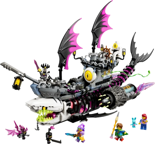 Конструктор LEGO DREAMZzz 71469 Кошмарный корабль-акула