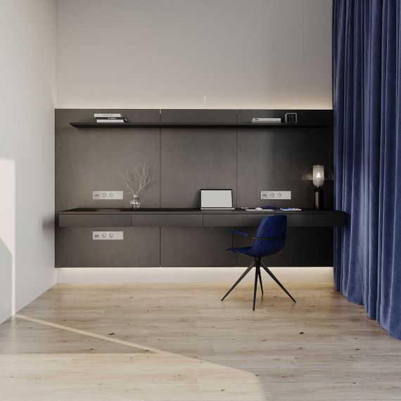 Розетка компьютерная встраиваемая Voltum S70 двойная RJ45+RJ45 кат.6, (сталь) VLS060205