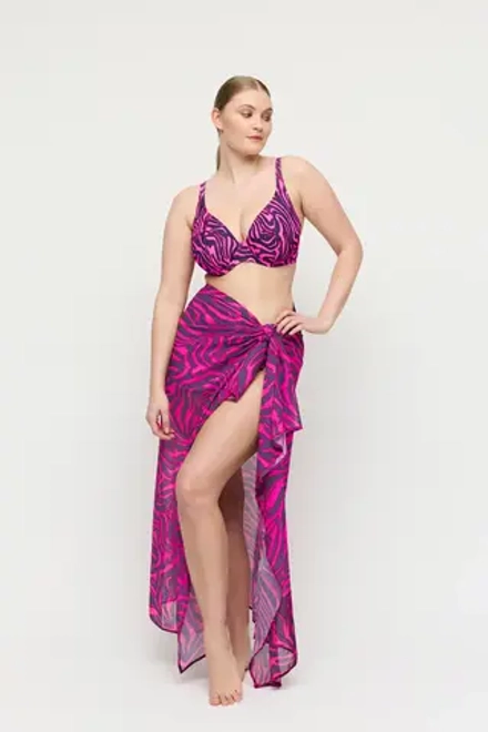 PRIMADONNA SWIM MALAB Пляжный саронг-парео, ярко-розовый