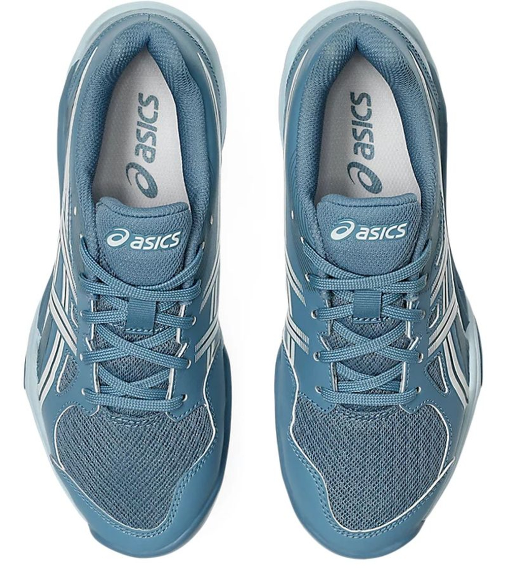 Детские теннисные кроссовки Asics Gel-Powerbreak GS - saba blue/white