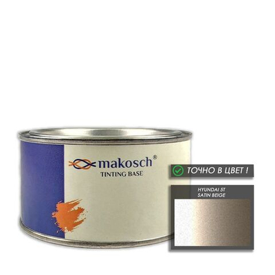 Автоэмаль makosch/HYUNDAI 5T, Базовая эмаль, бежевый, перламутр, 200мл.