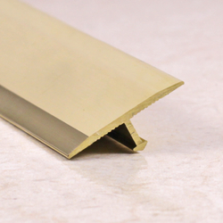 Латунный профиль-вставка Т-образная ЛПТ-18 2700 мм
