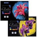 Альбом для рисования А4 40 л., склейка, обложка картон, подложка, BRAUBERG, 205х290 мм, 106330