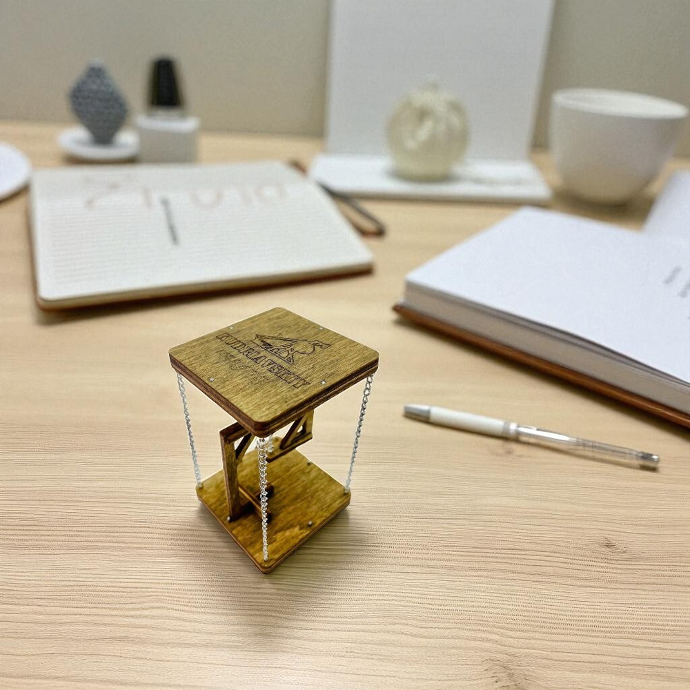 Деревянный антигравитационный конструктор "Тенсегрити" (KUDRIAVSKIY)