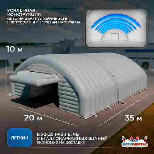 Мобильный ремонтный ангар «Штаб Ремонта», 35×20×10 м