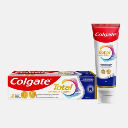 Зубная паста Colgate Total 12 Профессиональная Отбеливающая 75мл