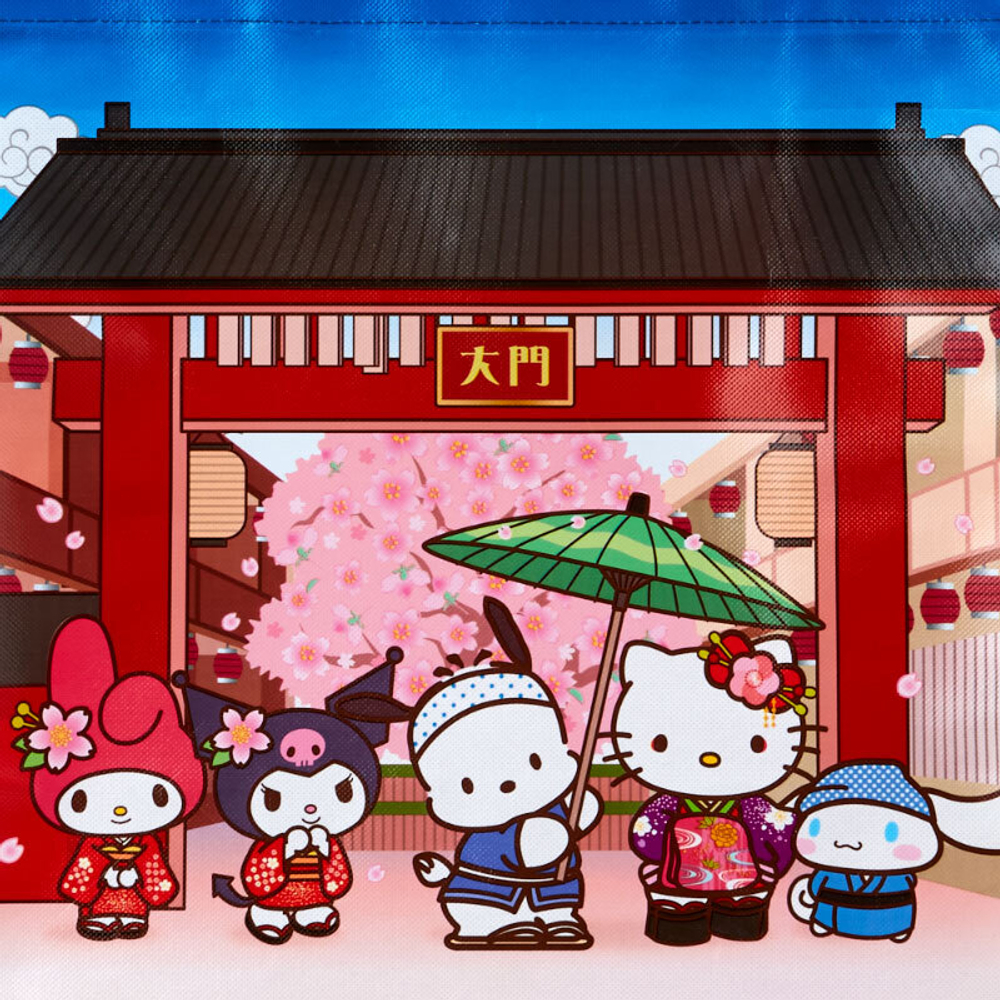 SANRIO СУМКА СУВЕНИРНАЯ HELLO KITTY НА МОЛНИИ