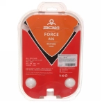 Набор для игры в настольный теннис Force A06: ракетка 2 шт., шарик 2 шт.