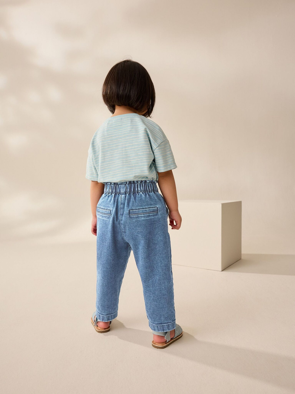 Джинсы для девочки Next AV0-228, Синий