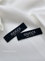 Бирка Гучч. черная 56 мм