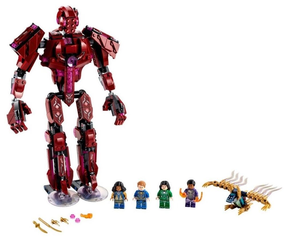 Конструктор LEGO Marvel Super Heroes 76155 Вечные перед лицом Аришема