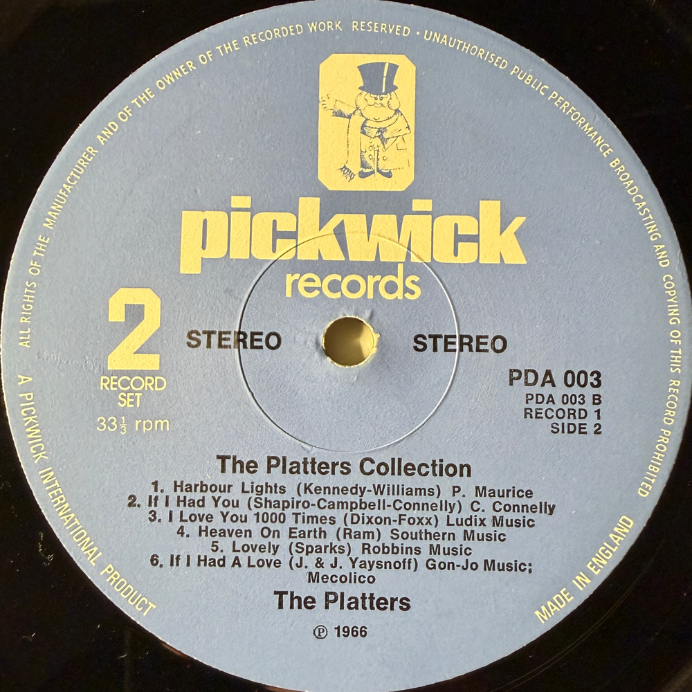 The Platters - The Platters Collection 2LP (Англия)