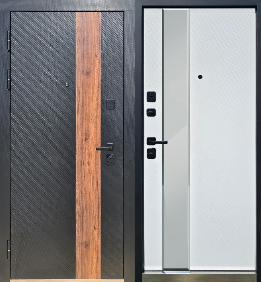 Входная Дверь Берилл квадро-7 Зеркало