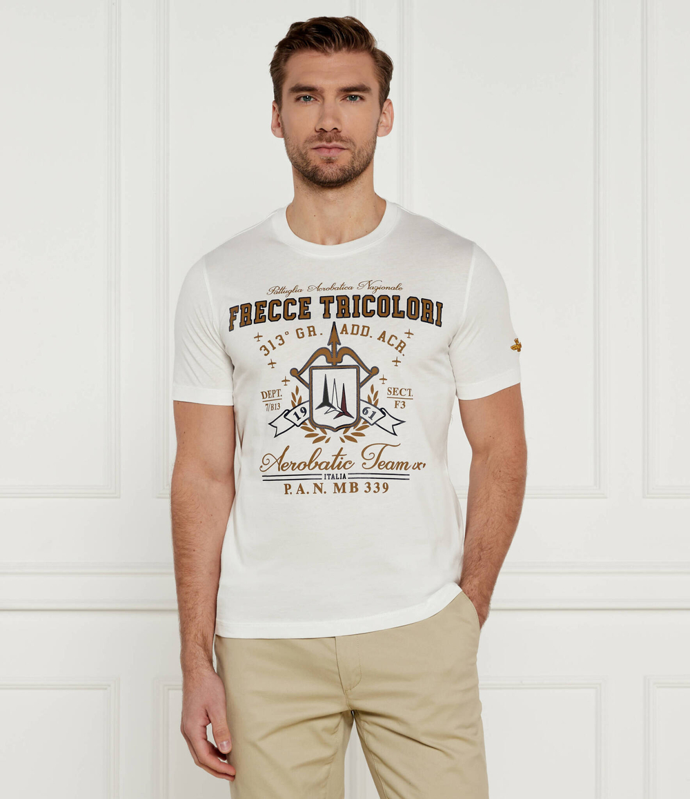 Футболка Aeronautica Militare - кремовый (TS2335J634)