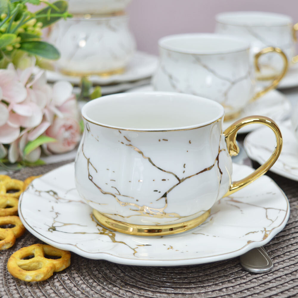 Чайный набор 12 предметов 200мл Премиум LR 31138