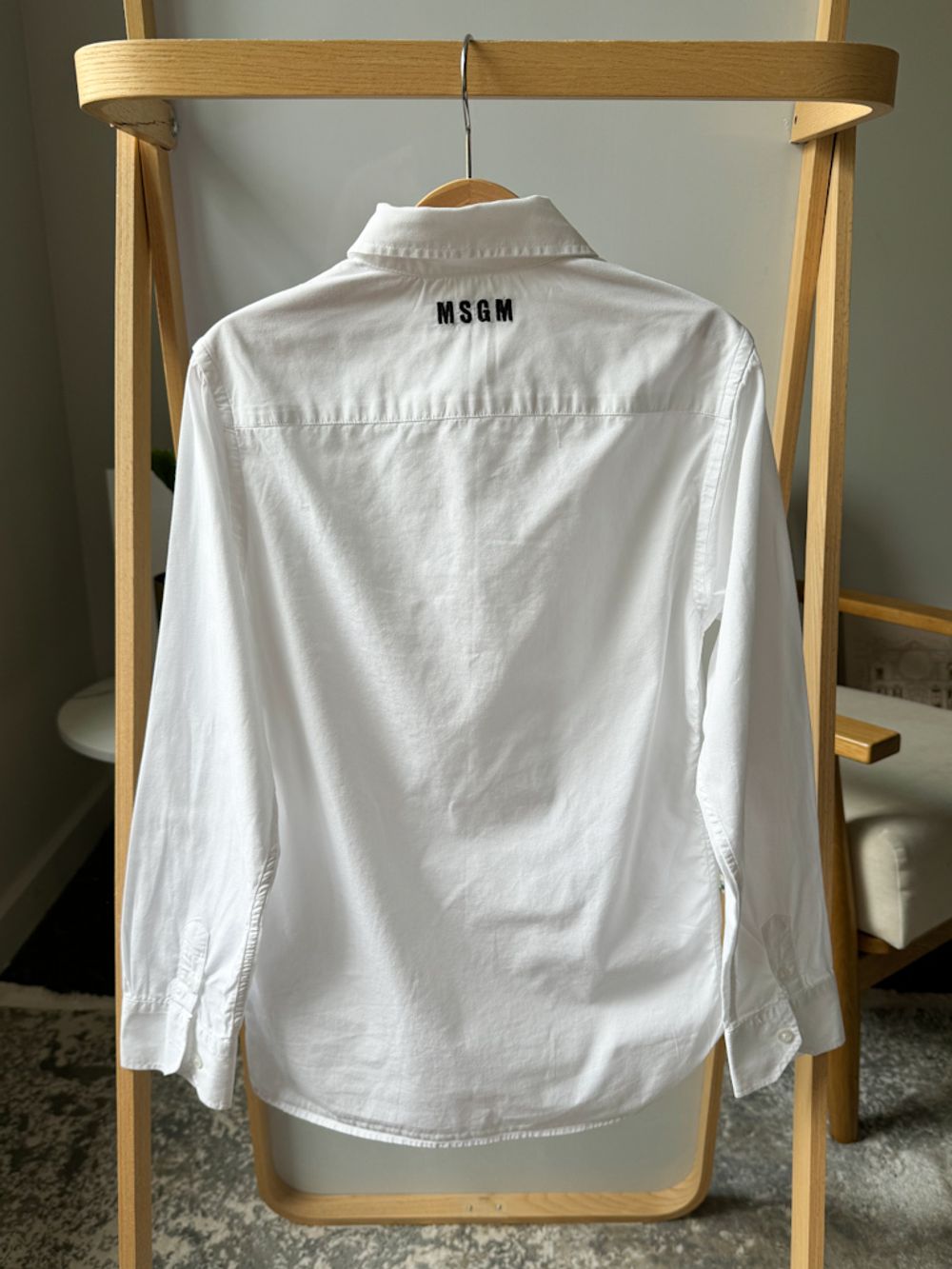 Хлопковая рубашка MSGM, 140