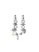 Серьги "Piercing thorn pearl"