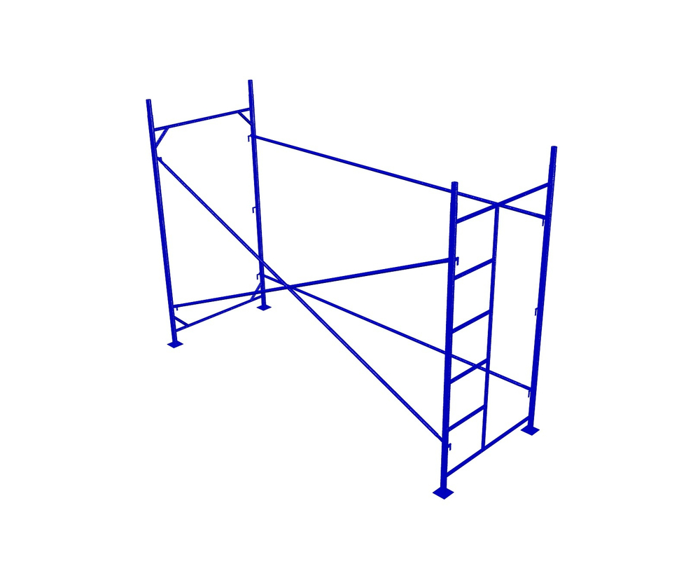 Секция рамных строительных лесов ЛРСП-40