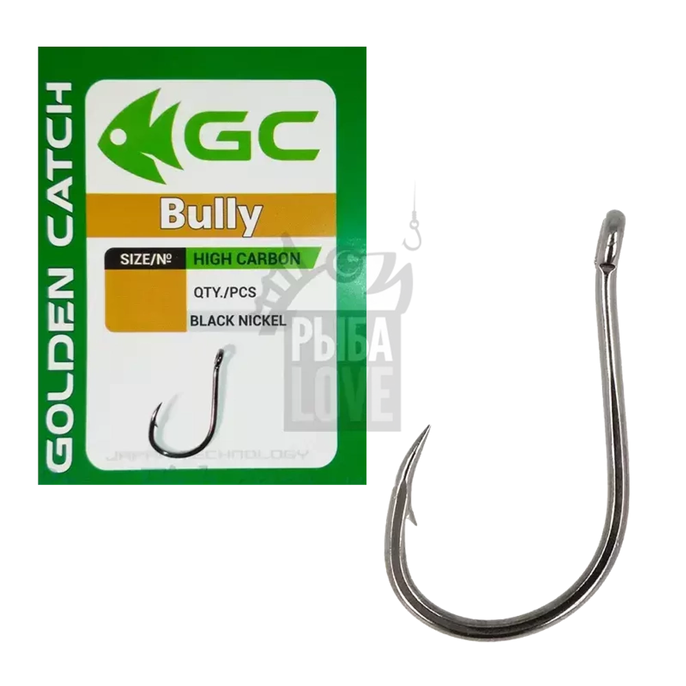 Крючок GC Bully №1-8 карповый