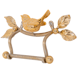 Держатель для туалетной бумаги Птичка Айвори