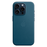 Тканевый чехол с поддержкой MagSafe Apple FineWoven Case для iPhone 15 Pro, Pacific Blue (Тихоокеанский синий)