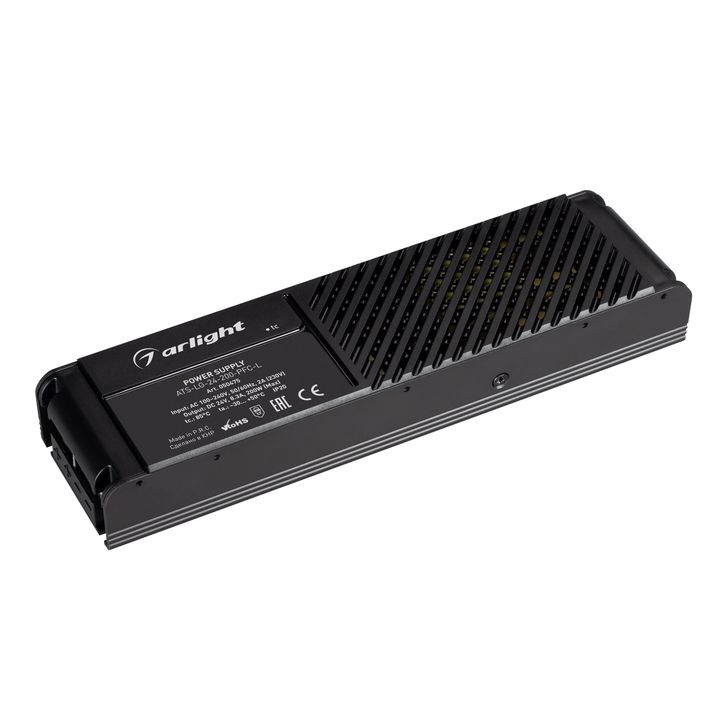 Блок питания Arlight ATS-LG-24-200-PFC-L (24V, 8.3A, 200W) 050475