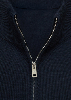 Свитер с воротником перкинс из 100% мериносовой шерсти