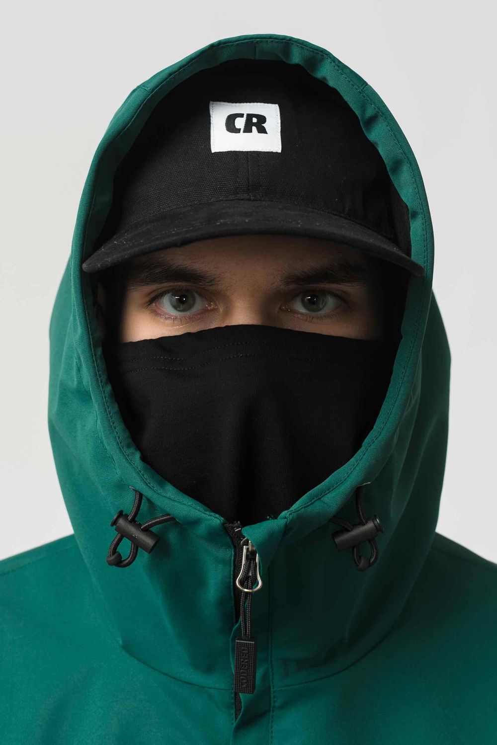 Ветровка Codered Break Wide Зеленая Темная