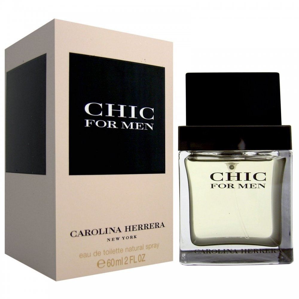 Carolina Herrera Chic for Men Туалетная вода муж, 60 мл