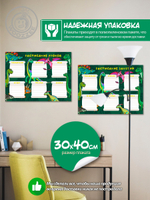 Набор расписание уроков + расписание занятий "Динозаврики"