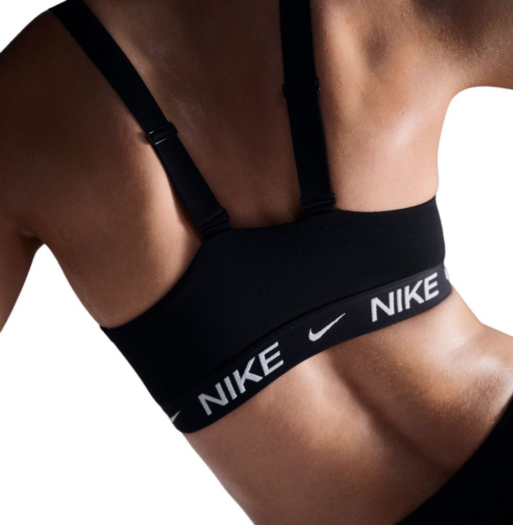 ТОП теннисный Nike Indy Medium Support Padded Adjustable Sports Bra - черный