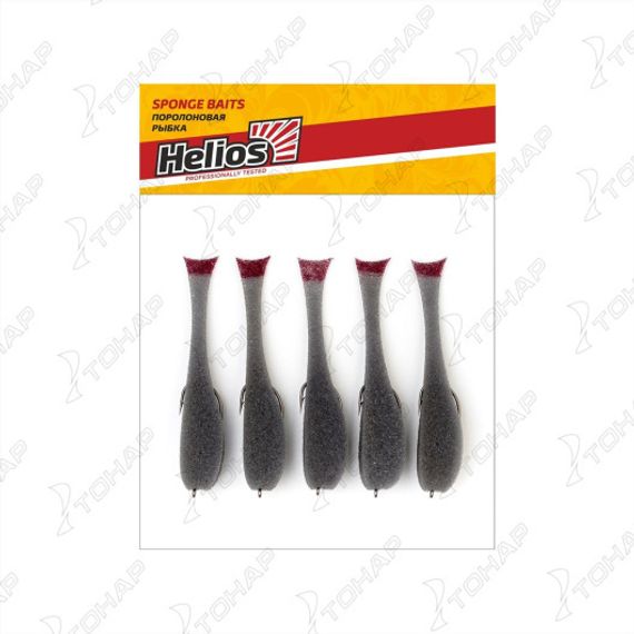 Рыбка поролоновая оснащенная на офсет.кр. 10,5 см ч 14 (HS-105-14) Helios