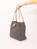 Сумка большая через плечо шоппер мешок