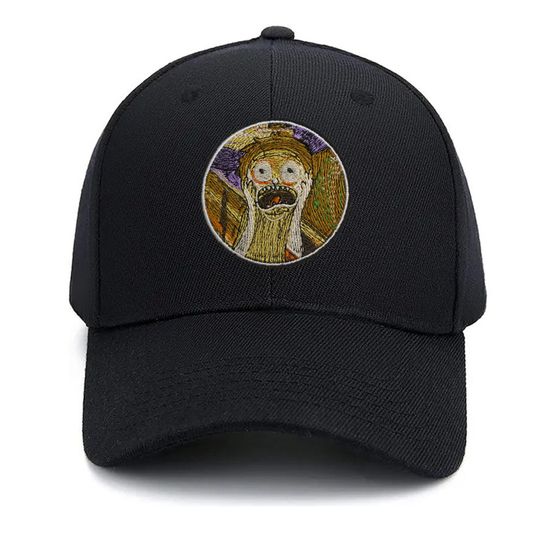 Нашивка термоаппликация на одежду и на рюкзак. Крик Морти