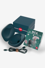 Темно-зеленый вакуум-волновой бесконтактный стимулятор клитора Mea (Цвет: зеленый)