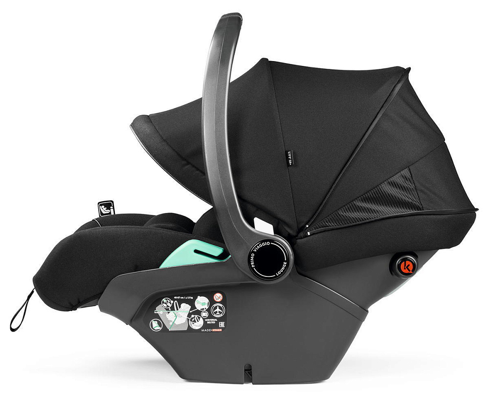 Коляска Peg Perego Veloce TC New Belvedere Lounge 3 в 1 True Black