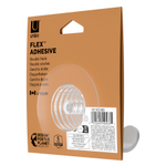 Крючок универсальный flex adhesive, белый