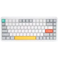 Беспроводная механическая клавиатура QMK Nuphy AIR75v2 Ionic White, RGB, Hot Swap, Aloe Switch (AIR75v2-IW-21)