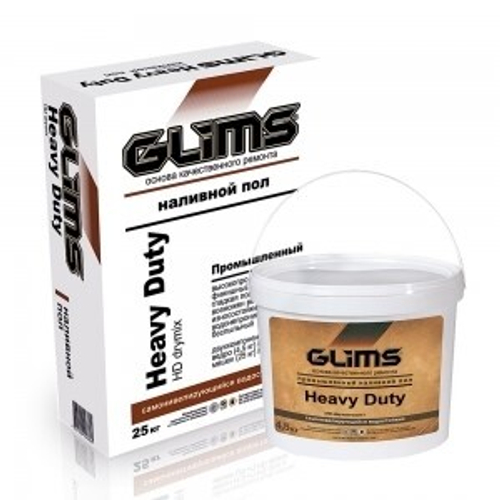 Промышленный пол GLIMS®Heavy Duty двухкомпонентный 25кг плюс 4,5кг
