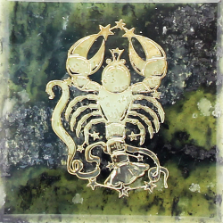 Пластина на магните "Знак зодиака" змеевик