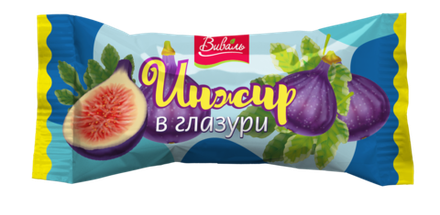 ВИВАЛЬ Инжир в глазури 1 кг