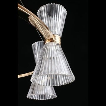 Люстра подвесная 16*E14 APL.801.03.16 золото Elinor Aployt