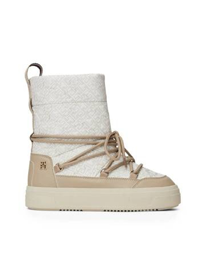 Угги Tommy Hilfiger - бежевый(FW0FW08430)