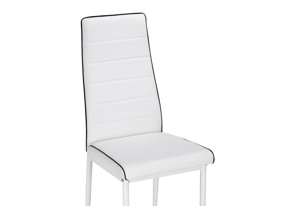 Стул на металлокаркасе DC2-001 white / black